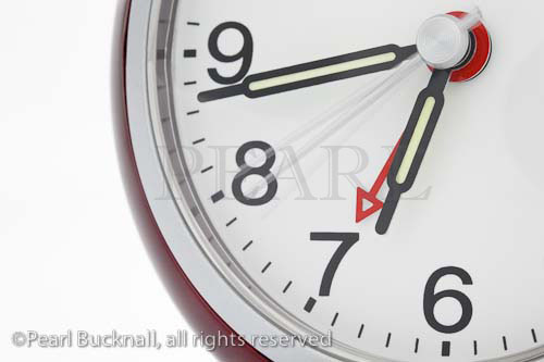 Alarm clock set at 7am

Keywords: time, concept, still life, studio, close-up, 
cut-out, cutout