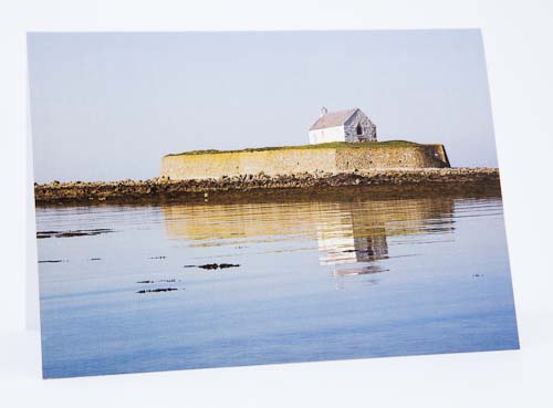 Porth Cwyfan, Isle of Anglesey, North Wales, UK
