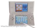 Nintendo DS hand-held games consol and stylus with 
Suduko game inserted

Keyword: electronic game product