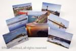 North Wales, UK, Europe. Selection of photographic 
greeting cards showing landscapes of Anglesey