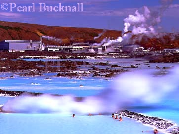 BLUE LAGOON and GEOTHERMAL POWER STATION, 
Iceland
